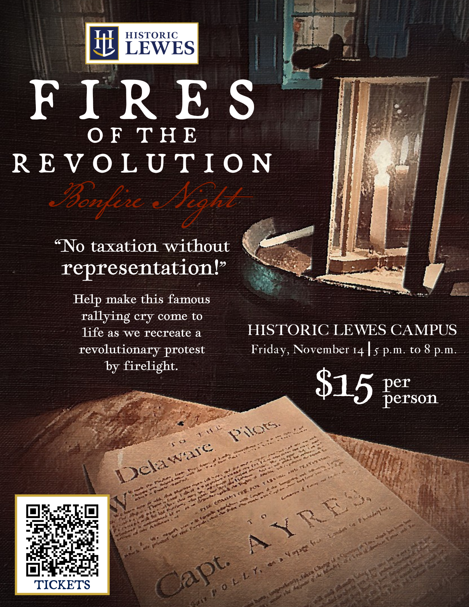 Fires of the Revolution Poster (8.5×11)