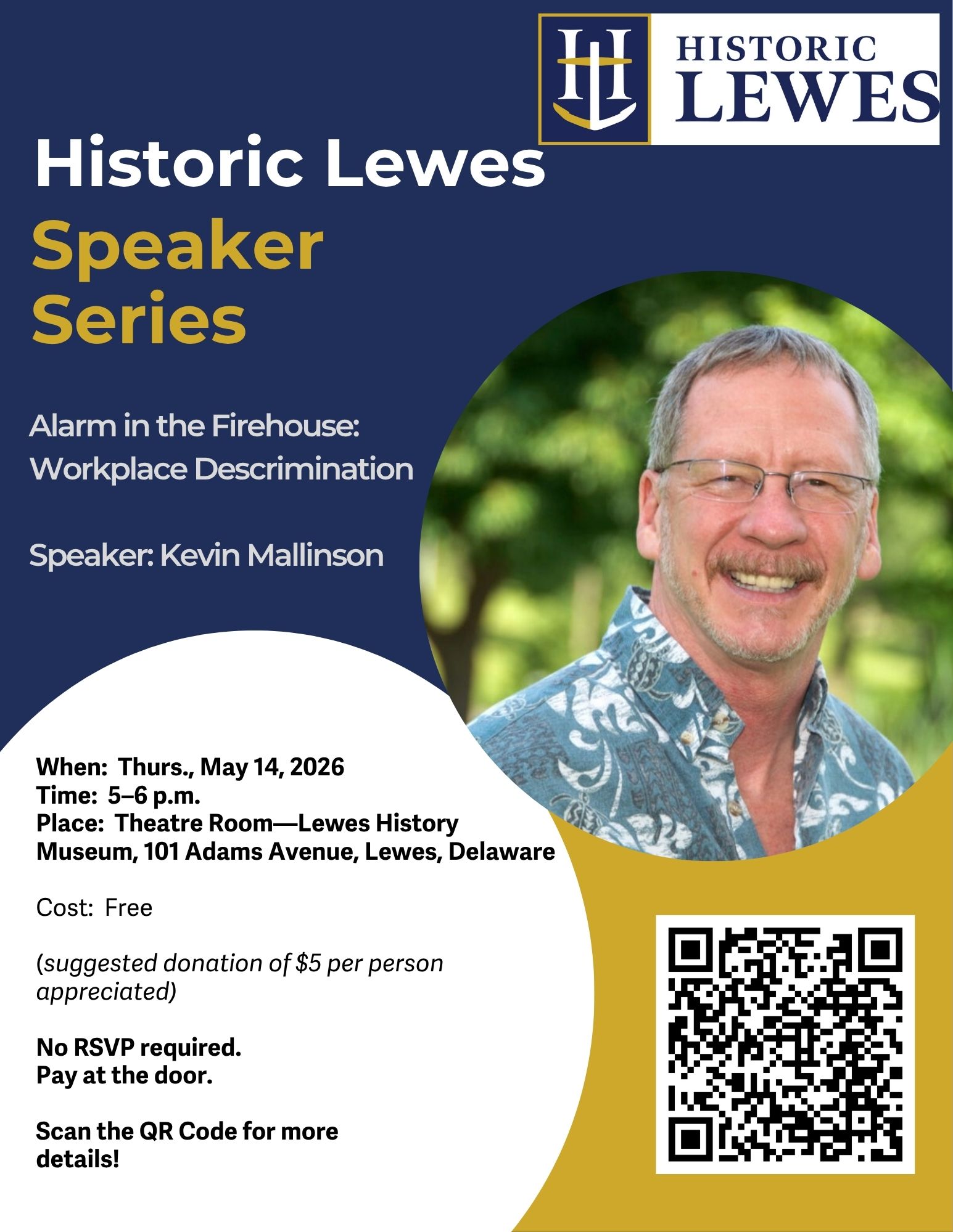 Alarm in the Firehouse: A Speaker Series Event - Historic Lewes